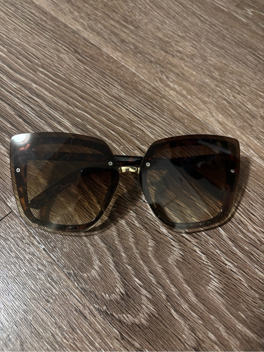 Oversized Square Women's Sunglasses - Tortoiseshell Brown